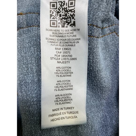 Frame Classic Blue Le High Straight Size 27 Denim Jeans - Picture 5 of 6